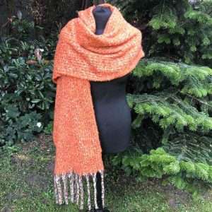 orange Big scarf photo