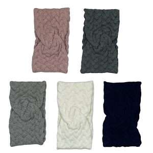 five colous of Parklane woolie headwarmer headbands