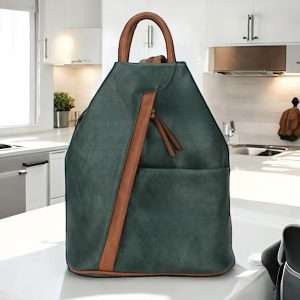 army green backpack