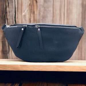navy rugby crossbody bag