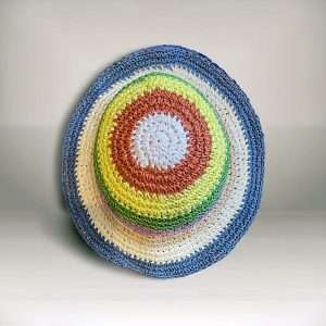 top of rainbow hat