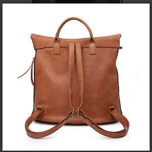 back of bag showing straps