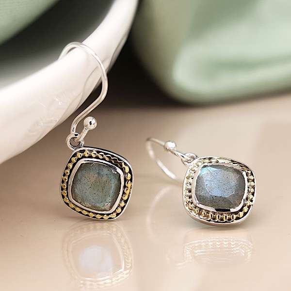 labradorite earrings
