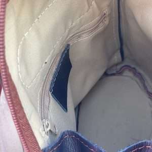 inside mini Backpack with zip