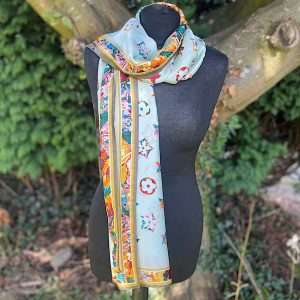 beautiful mint silky scarfscarf