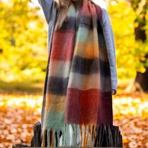oversize womens winter scarf