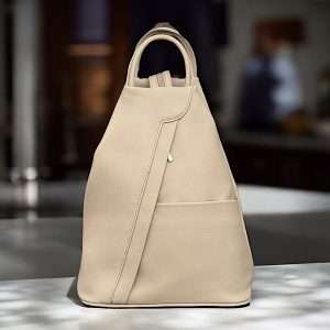 stone leather backpack