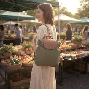 bag on woman shopping