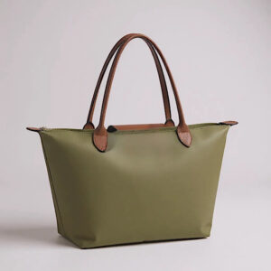 back of green bag