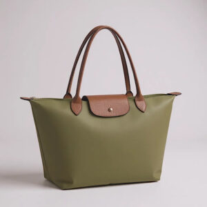 green tote bag