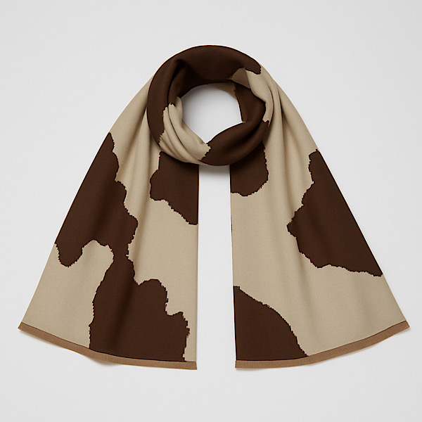 chocolate pony skin scarf