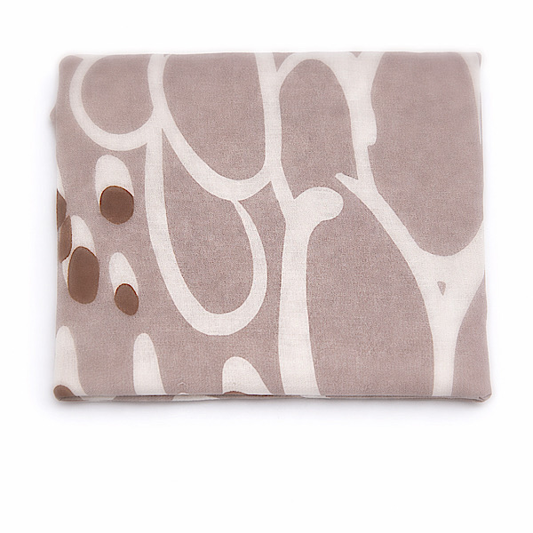 cream beige chocolate scarf lightweight supersoft