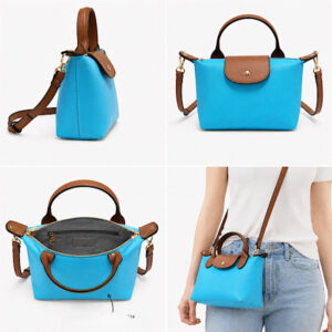peacock blue pouch cross body bag everyday casual outfit
