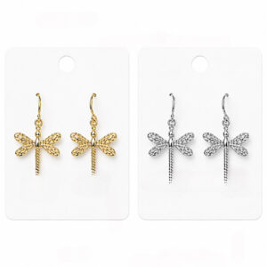 dragonfly drop earrings